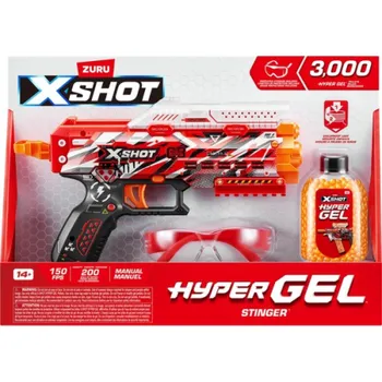 Dětská zbraň ZURU XSHOT - Hyper Gel Stinger Blaster, gelový blaster