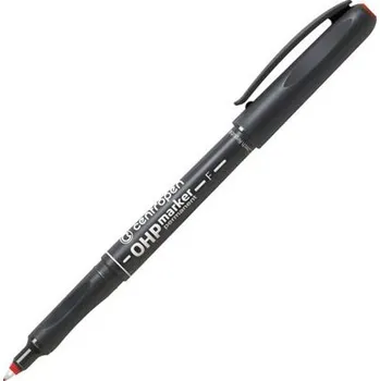 Popisovač na fólie Centropen 2636, červený
