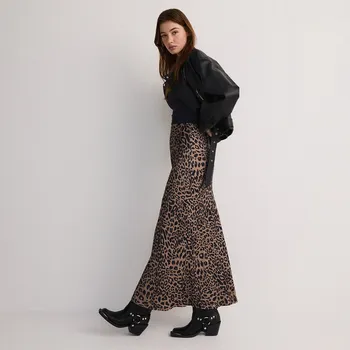 Dámská sukně Reserved - Maxi sukně se zvířecím vzorem - vícebarevná - 0312I-MLC - 0312I-MLC-XXL