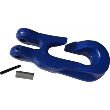 Sekera Kluzák s čepem Pewag KCO-V 7 (IT-32070) (Kluzný hák se spojovacím čepem pro rychlé zaháknutí na lano lesního navijáku. Koncový kluzný hák pro hranatý řetěz 7 mm. Pro snadné zavěšení a sejmutí z lana navijáku. Max.tažná síla 4.500 kg.)