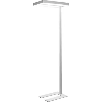 Stojací lampa Halla Podlahová lampa k pracovním stolům Leira Floor Barva: Stříbrná, Stmívání: Nestmívatelné, Teplota chromatičnosti: 3000 Kelvinů 13-721I-10GEE/830- S / 13-7009-
