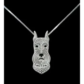 Náhrdelník KNÍRAČ HLAVA Č.4 - náhrdelník s přívěskem - stříbrný 1ks ŠP/FEI