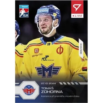 Karetní hra Hokejová karta Live Tipsport 2024-2025 - L-31 Tomáš Zohorna