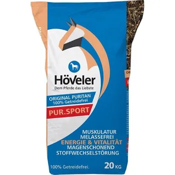 Pro koně HÖVELER PUR Sport 20 kg (bezobilná směs)