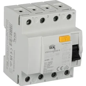 Proudový chránič Kanlux 38546 KRD10-4/40/300-B Proudový chránič