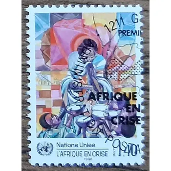 Sběratelství OSN Ženeva raz. 137, r. 1986