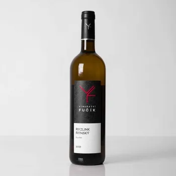 Ryzlink rýnský - Šibeniční vrch 2023, pozdní sběr, Vinařství Fučík, polosuché