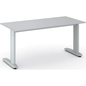 Psací stůl Kancelářský psací stůl PRIMO FLEXIBLE, 160x80 cm, šedá