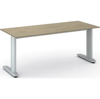 Psací stůl Kancelářský psací stůl PRIMO FLEXIBLE, 180x80 cm, dub přírodní