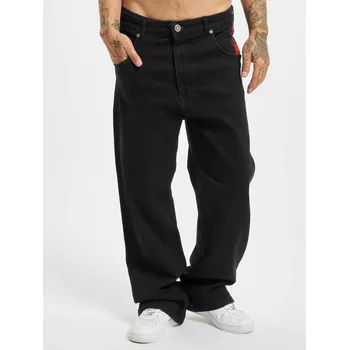 Pánské džíny kalhoty pánské URBAN CLASSICS - Homie Baggy - Black - 34/32