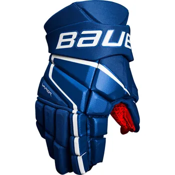 Chránič rukou Hokejové rukavice Bauer Vapor 3X Blue Intermediate 12 palců