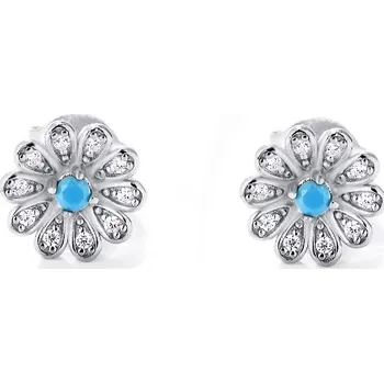 Náušnice Olivie Stříbrné náušnice KVÍTEK 9282 Ag 925; ≤1,2 g.