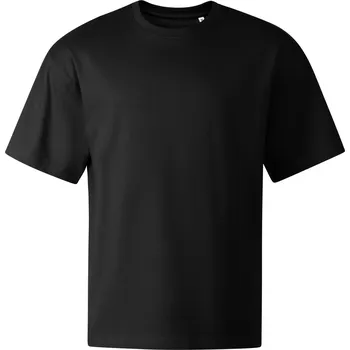 MALFINI Oversize unisex tričko Stage s enzymatickou úpravou Barva: Černá, Velikost: 3XL