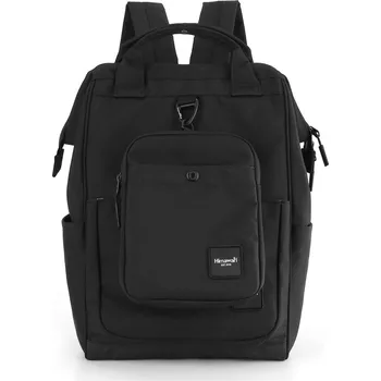 Městský batoh Prostorný batoh formátu A4 s mátovou taškou Barva: Černá