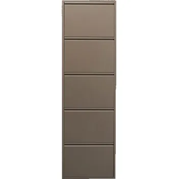 Botník KARE Design Výklopný botník Caruso 5 taupe
