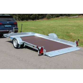 Přívěs k motorovému vozidlu Trigano/Lider Přívěs plošinový Lider 3,5x1,8 1500kg hydr. sklopná náprava