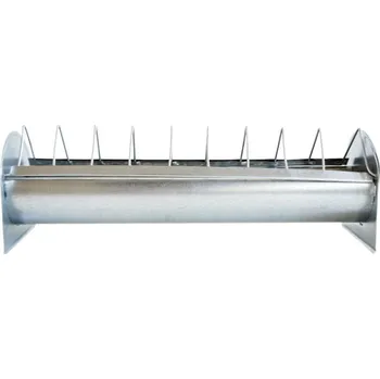 Pro ptáka krmítko slepičí 50cm - středně hluboké, pozink.