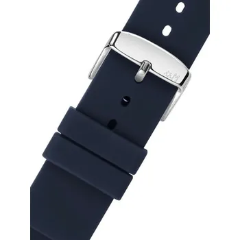 Řemínek na hodinky Silikonový řemínek Morellato Tunguska 5396187.062 M, modrý - 20 mm