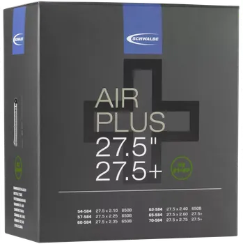 Duše na kolo Schwalbe Air Plus AV21+AP Tube 27.5" auto 27.5x2.10/2.75"