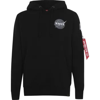 Pánské oblečení Mikina Alpha Industries Black 03 1055889 S
