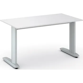 Psací stůl Kancelářský psací stůl PRIMO FLEXIBLE, 140x80 cm, bílá