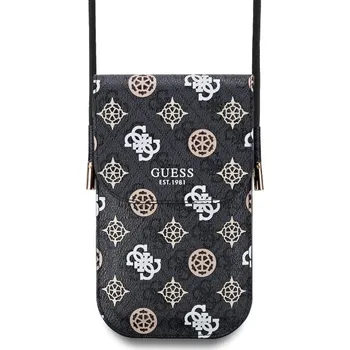 Guess PU 4G Peony Multicolor Taška na Telefon Black