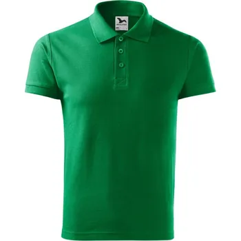 Pánské tričko Cotton polokošile pánská XL středně zelená