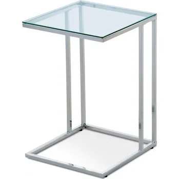 Servírovací stolek Autronic 84056-06 CR sklo/chrom
