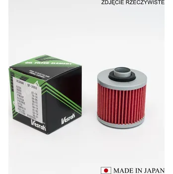 Filtr pro motocykl VESRAH olejový filtr HF145 vyrobeno v Japonsku (VESRAH olejový filtr HF145 vyrobeno v Japonsku)