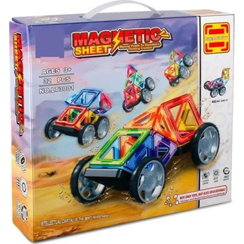 ostatní stavebnice Sparkys Magnetic Sheet 31SYS-LT3001 32 dílků
