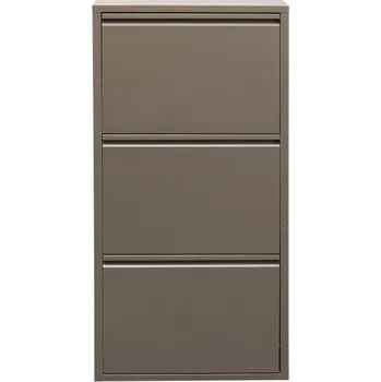 Botník KARE Design Výklopný botník Caruso 3 taupe