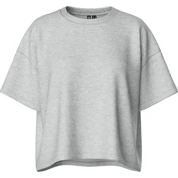 Dámské tričko MIKINOVÉ TRIKO ŠEDÉ Pieces