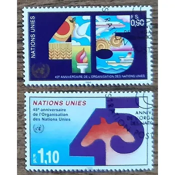 Sběratelství OSN Ženeva raz. 188/9, r. 1990