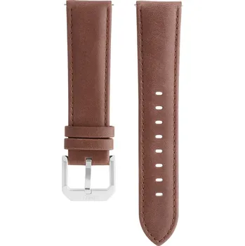 Řemínek na hodinky RB.15888 (22 mm) - easy click - hnědý/stříbrný - RB.15888.2220.5050.L