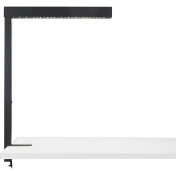 Osvětlení Halla Kvalitní pracovní lampička s pevným uchycením Stan Office Table Mounted Barva: Černá, Rozměr: 610/47/780 mm, Teplota chromatičnosti / Stmívání: 4000 Kelvinů / Stmívatelné DALI 245-861Z-10GGT/840- B
