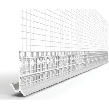 Stavební profil Okapnice LE-G s tkaninou – 5 × 2500 mm