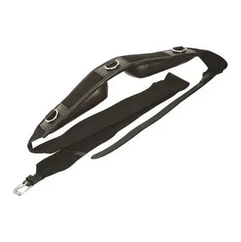 Vybavení pro koně Kentaur obřišník lonžovací - tři kroužky černá, 200 cm