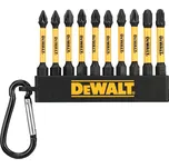 Stanley DEWALT DT7276 10dílná sada bitů PZ s karabinou