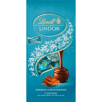Bonboniéra Bonboniéra Lindt LINDOR 137 g stříška - SLANÝ KARAMEL (Lindor koule - salted caramel)