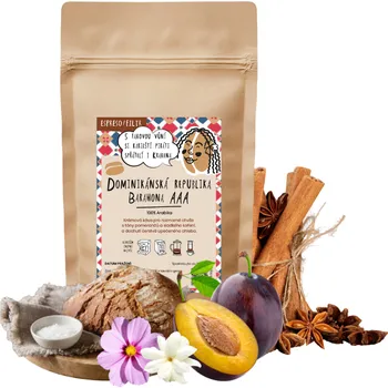 Káva KAVA.CZ Dominikánská republika Barahona 250 g (espreso/filtr)