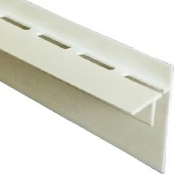 ukončovací lišta Lišta ukončovací pro NOP 8 mm provětrávací bílá – 2 m