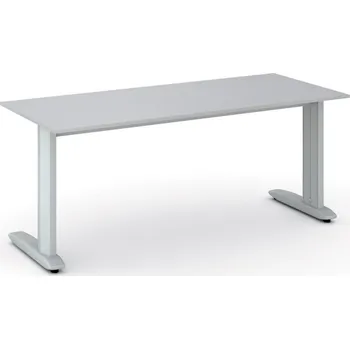 Psací stůl Kancelářský psací stůl PRIMO FLEXIBLE, 180x80 cm, šedá