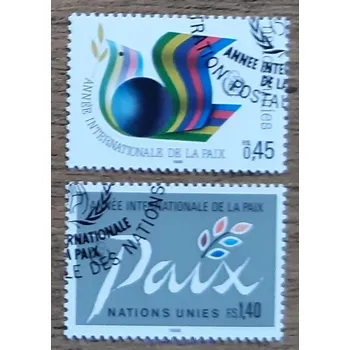 Sběratelství OSN Ženeva raz. 145/6, r. 1986