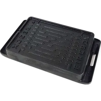 Kempingové nádobí Firebox Outdoors Litinová pánev Firebox 5-WAY Skillet Bushcraft Cookware 0,6l