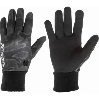 Rukavice Pánské rukavice Meatfly Powerstretch černá/šedá L