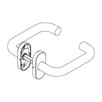 Příslušenství k oknu WINKHAUS KL AS U-FORM PZ8100 D 30 INOX38-56 garn.