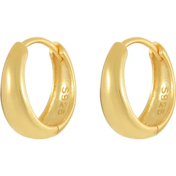 Náušnice Olivie Stříbrné 12,5mm náušnice GOLD 9029 Ag 925; ≤1,7 g.