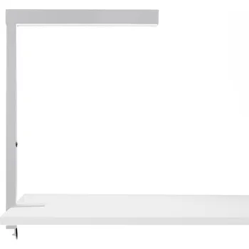 Lampička Halla Pevná stolní lampička na pracovní stoly Stan Table Mounted Barva: Stříbrná, Rozměr: 610/47/780 mm, Teplota chromatičnosti / Stmívání: 4000 Kelvinů / Nestmívatelné 245-861I-10GGE/840- S