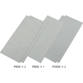 Plastikový model Sada brusných papíru Tamiya P400/P600/P1000 (5 ks)
