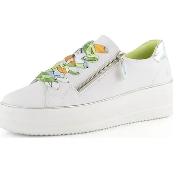 Dámské tenisky Remonte tenisky na platformě s klínkem Weiss/Silber-multi D1C06-80 - 37 | P691121